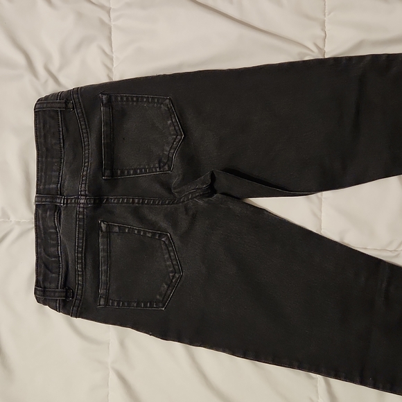 💥 3/$15 - Girls Black Wash Denim Jegging size 10 - Picture 4 of 7